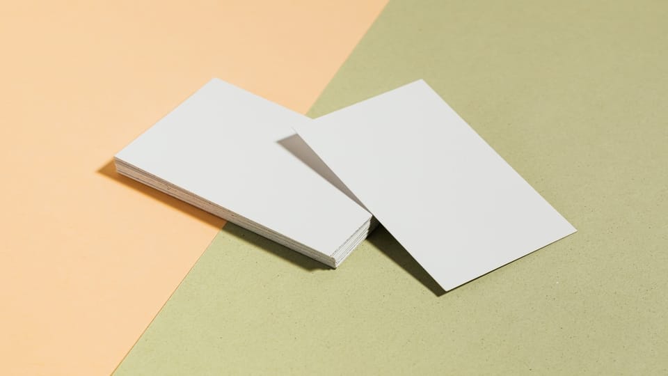 white-envelopes-yellow-green-background